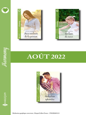 cover image of Pack mensuel Harmony--3 romans (Août 2022)